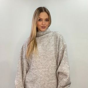 Grey Knit Sweater